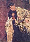 Juan Luna Una Chula II oil